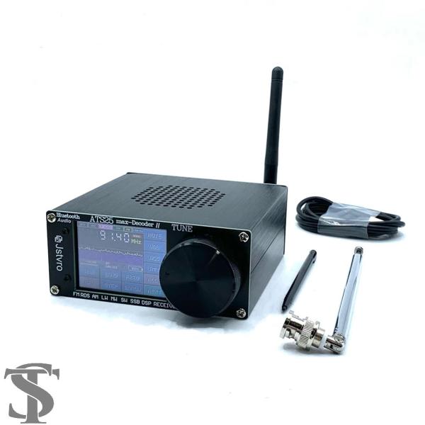 並行輸入品  ATS-25MAXデコーダーV2 2.4インチタッチスクリーンフルバンドラジオ受信機 ...