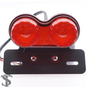 並行輸入品 汎用バイク用 LED テールライト...の詳細画像4