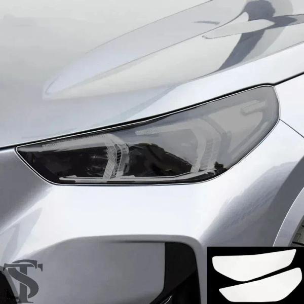 並行輸入品  BMW U10 U11 X1 X2 IX1 2023 車外装ヘッドライト傷防止TPU ...