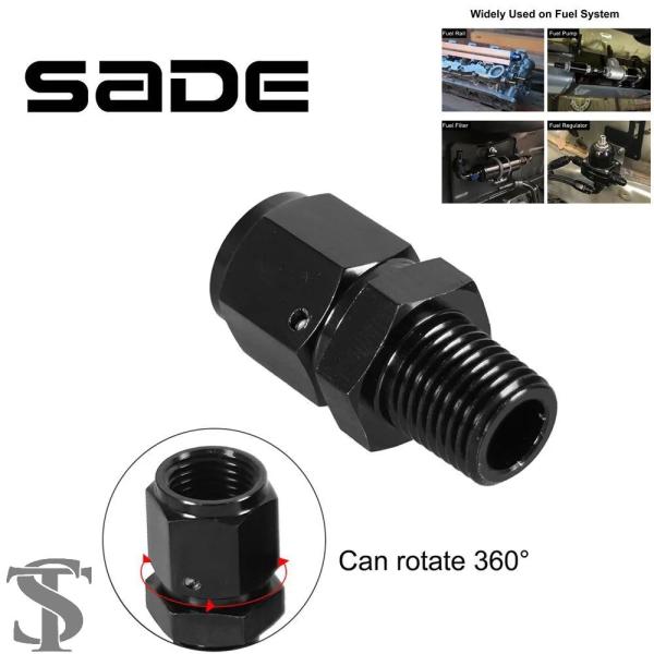 並行輸入品  4AN 6AN 8AN メスフレアスイベル 1/4 NPT 1/2NPT 1/8 NP...