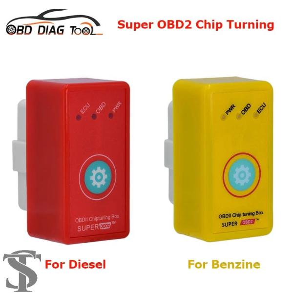 並行輸入品  スーパーOBD2 ECUチップチューニングボックスツール スーパーOBD2リセットボタ...