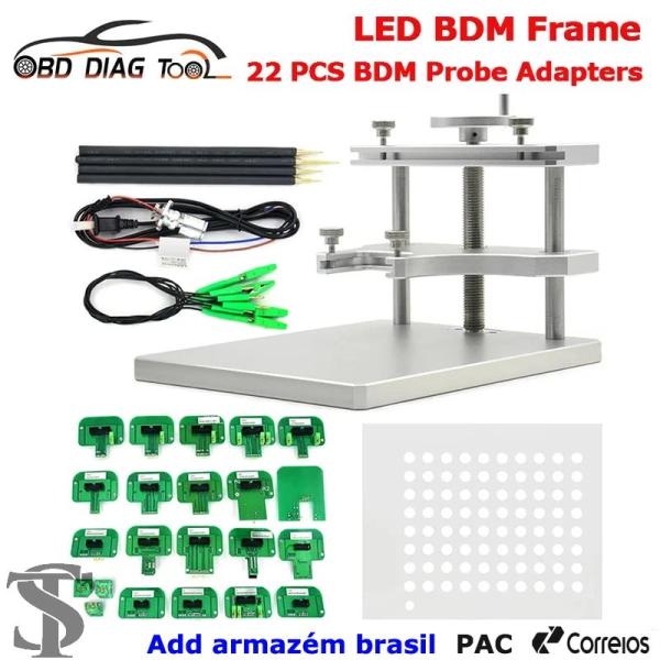 並行輸入品  最新ECUプログラマーKTAG KESS LED BDMフレームアルミニウムステンレス...