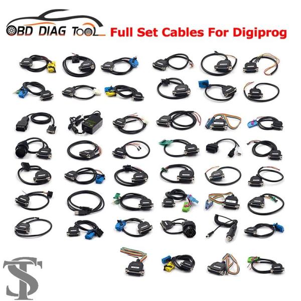 並行輸入品  DIGIPROG 3プログラマー用フルセットケーブル 正しいデジタルDIGIPROG3...