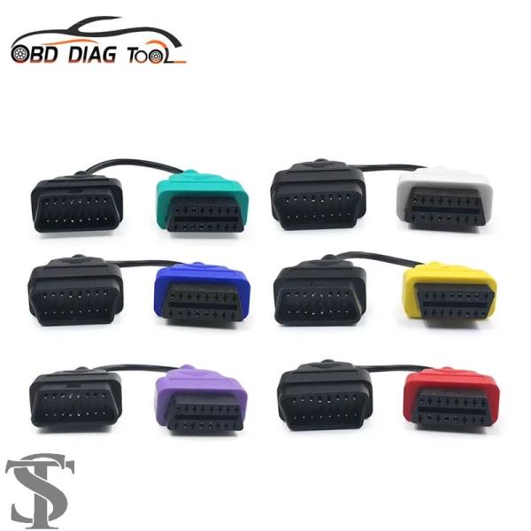 並行輸入品  FIATECUSCAN用OBD2コネクタ アダプター MULTIECUSCAN ABS...