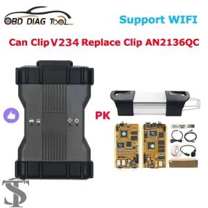並行輸入品 ルノーVCIフルチップOBD2スキャナー用CAN CLIP V234 ルノーCAN CLIP AN2136QC 2005年以降 交換用 DIALOGYS+REPROG