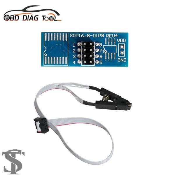 並行輸入品  SOIC8 SOP8 テストクリップ EEPROM 93CXX/25CXX/24CXX...