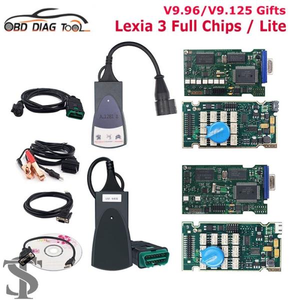 並行輸入品  TOP GOLDEN LEXIA 3 フルチップ PP2000 DIAGBOX V9....