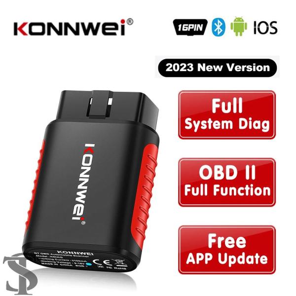 並行輸入品  KONNWEI KDIAG MINI 2023 フルシステム オートスキャナー リセッ...