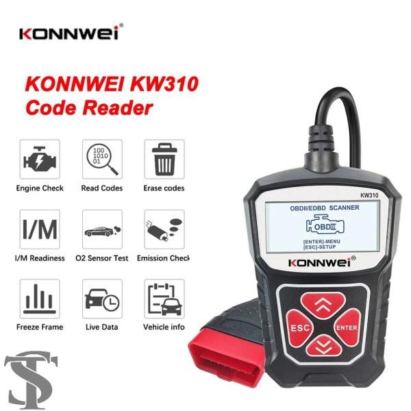 並行輸入品  KONNWEI KW310 OBD2 車診断スキャンツール 自動車 ODB2 OBD ...