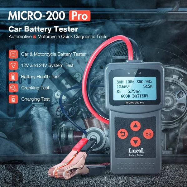並行輸入品  LANCOL MICRO-200 PRO 12V デジタルカーバッテリーテスター MI...