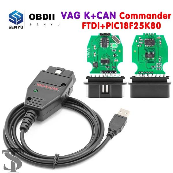 並行輸入品  VAG K CAN COMMANDER 1.4 FTDI PIC18F25K80 K+...