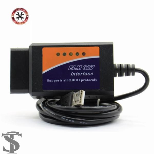 並行輸入品  ELM327 USB オリジナル PIC18F2480 チップ搭載 ELMCONFIG...