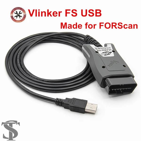 並行輸入品  プロフェッショナルVGATE VLINKER FS ELM327 USB FORSCA...