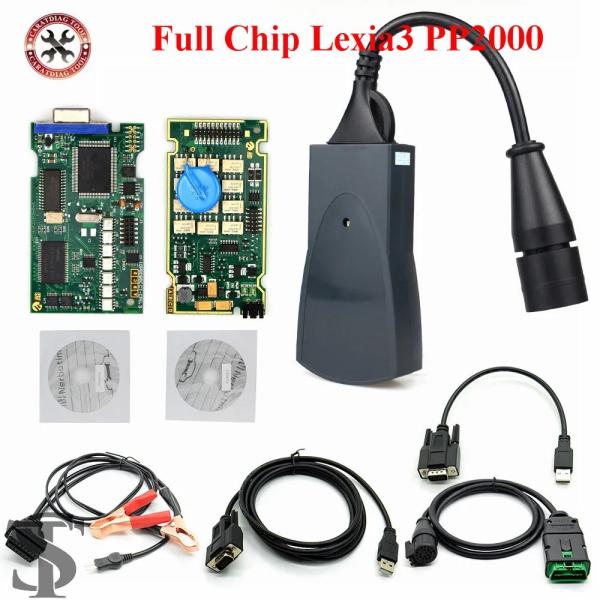 並行輸入品  2024 プロフェッショナル診断フルチップ LEXIA3 PP2000 OBD2 診断...