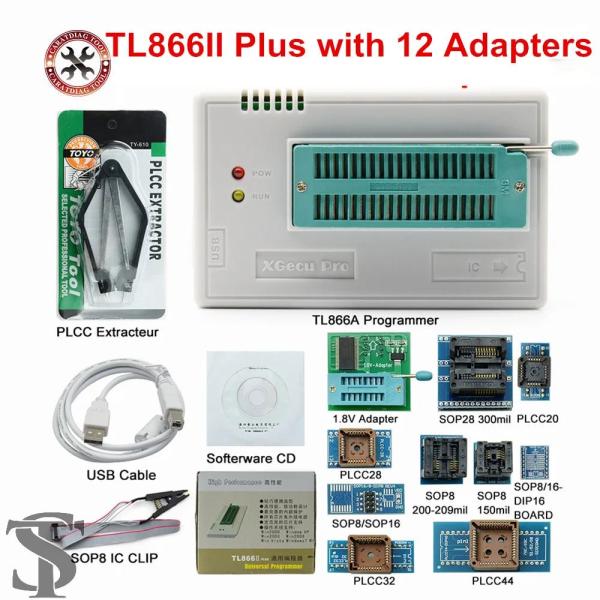 並行輸入品  オリジナル XGECU MINIPRO TL866II PLUS プログラマー TSO...