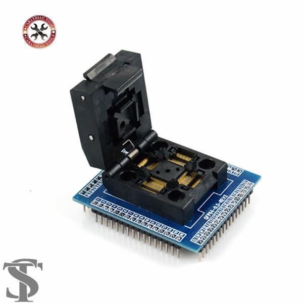 並行輸入品  QFP64 TQFP64 LQFP64 ソケットアダプタ IC テストソケット 0.5...