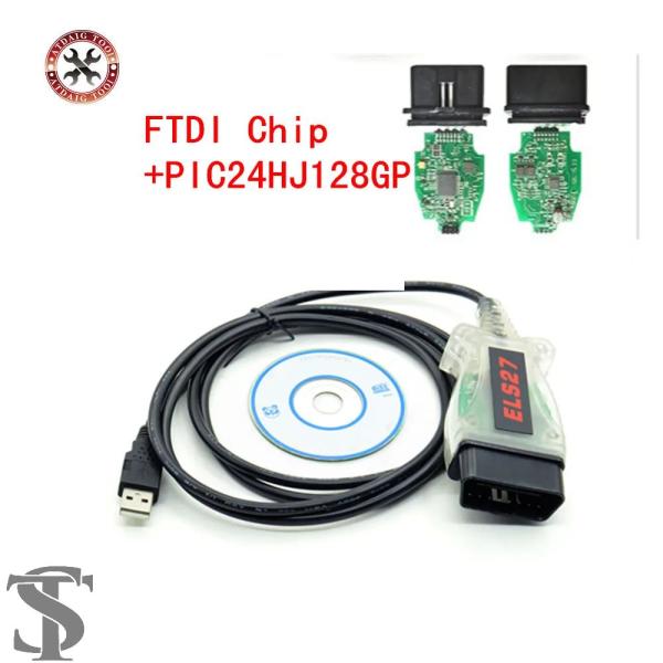 並行輸入品  ELS27 FORSCAN スキャナー OBD2 コードリーダー ELM327 優れお...