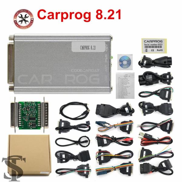 並行輸入品  CARPROG V8.21 フルセット プロフェッショナル自動車リペアスキャンツール ...