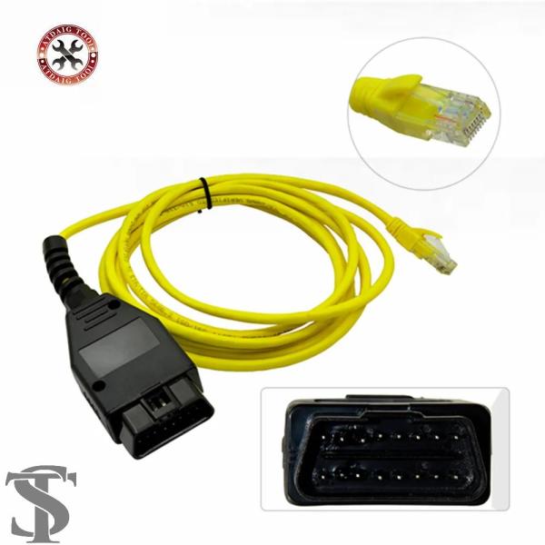 並行輸入品  BWM ENET I-COMコーディング用データケーブル イーサネット OBDインター...