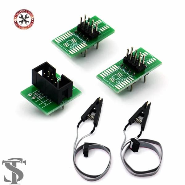 【並行輸入品】 最新SOIC8 SOP8テストクリップ EEPROM 93CXX / 25CXX /...