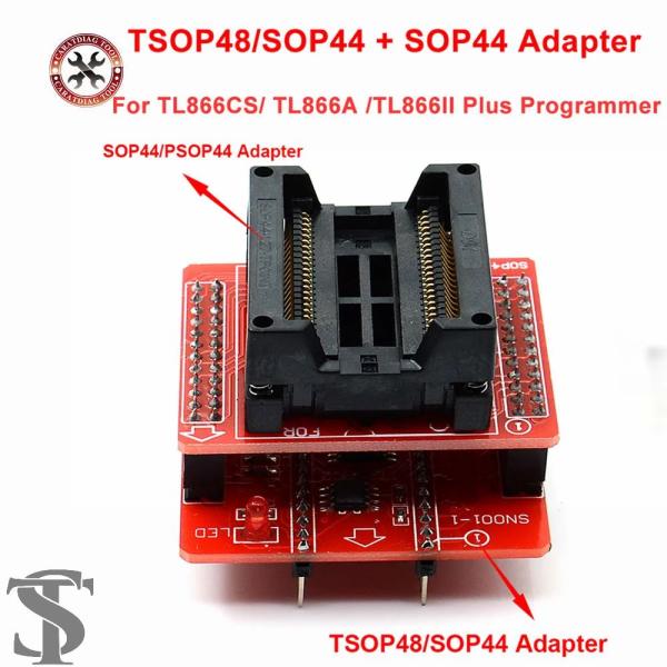 並行輸入品  オリジナル TSOP48 IC アダプター + SOP44 IC アダプター MINI...