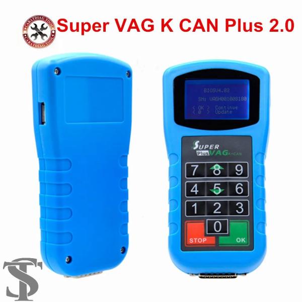 並行輸入品  SUPER VAG K CAN PLUS 2.0 OBD2 車診断ツール ピンコードリ...