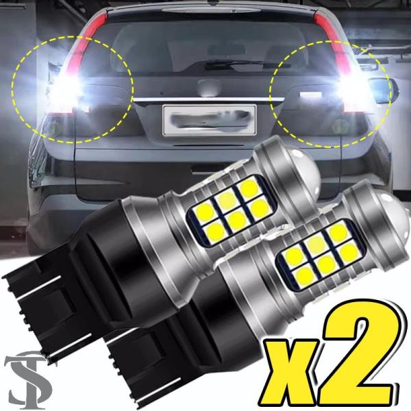 並行輸入品  T20-27 LED 7440 WY21W W21W LED電球 7443 W21/5...