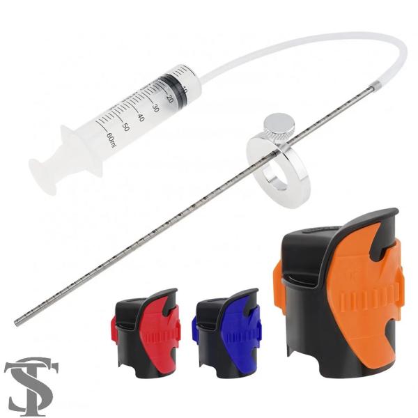 並行輸入品  45MM-55MMフロントフォークショックアブソーバー洗浄ツール60MLシリンジサスペ...