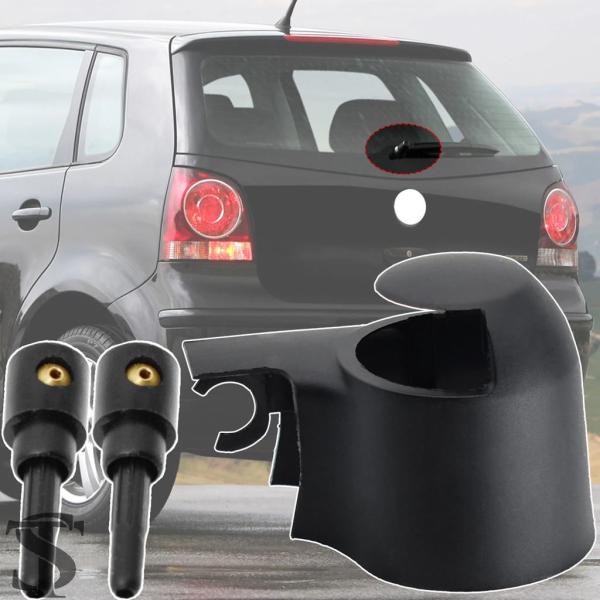 並行輸入品  リアウィンドウワイパーアームボルトカバーキャップウォッシャージェットノズル VW PO...