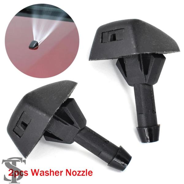 並行輸入品  2個 フロントガラスワイパーウォッシャーノズル スプレージェット ボルボ C30 V4...