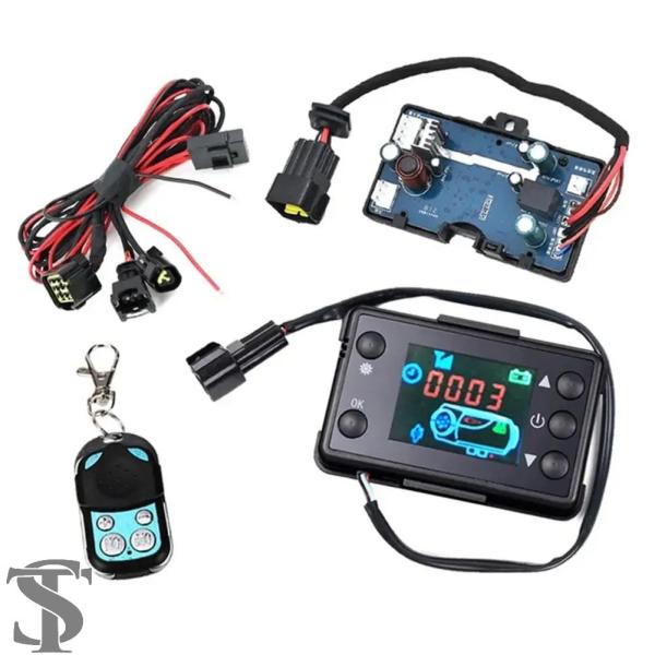 並行輸入品  12V パーキングヒーター コントローラーボード マザーボード LCD モニター スイ...