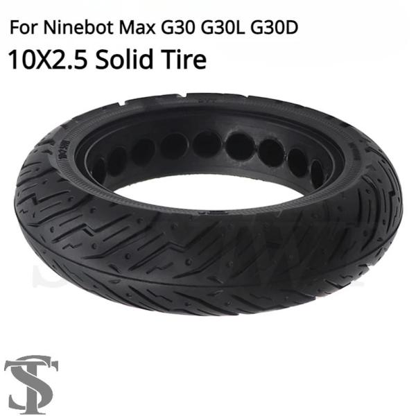 並行輸入品  NINEBOT MAX G30 G30L G30D 電動小型二輪用 10X2.5 ソリ...