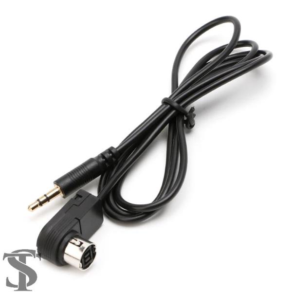 並行輸入品 3.5 MM AUX 入力ケーブルミニプラグジャック ALPINE AI-NET MP3...