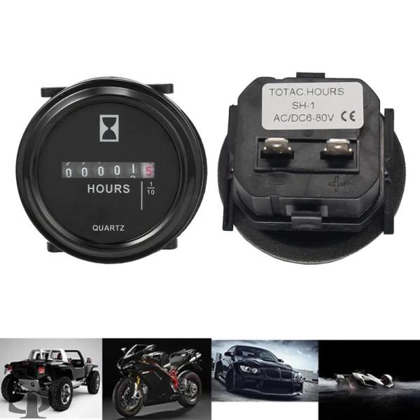 並行輸入品 DC 6-80V マシン式アワーメーターアワーメーター用ディーゼルエンジンジェネレーター...