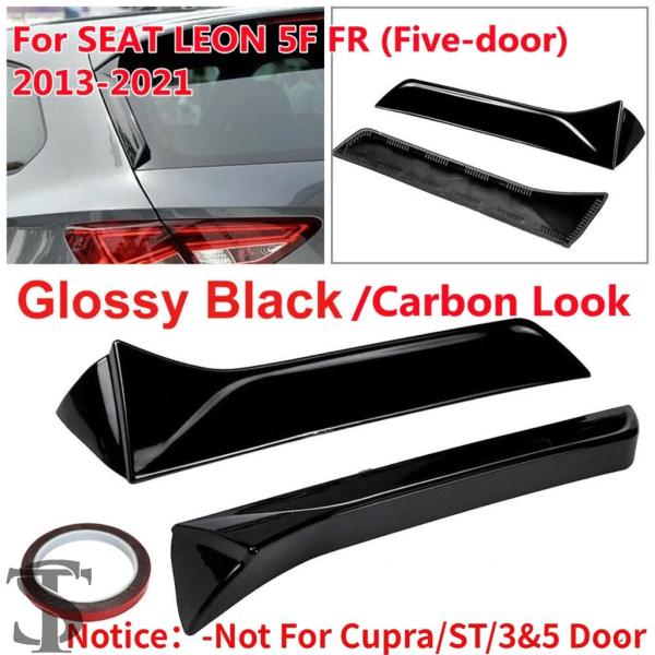 並行輸入品 窓トリムリップスポイラーセアト レオン 5F FR MK3 MK3.5 5 ドアリアルー...