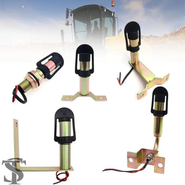 【並行輸入品】トラック金属回転点滅ビーコンマウントアンバーハザード灯ブラケット柔軟ステム DIN ポ...