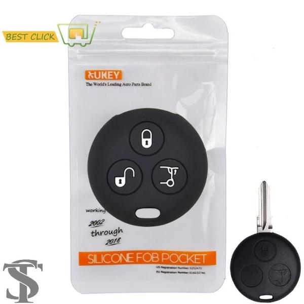 並行輸入品 スマートフォーツーシティロードスターフォーフォーシリコーンキーケースカバーキーレス FO...