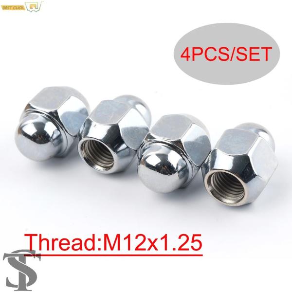 並行輸入品 4X ホイールラグナットボルトスタンダード部品アクセサリー M12X1.25 日産 20...