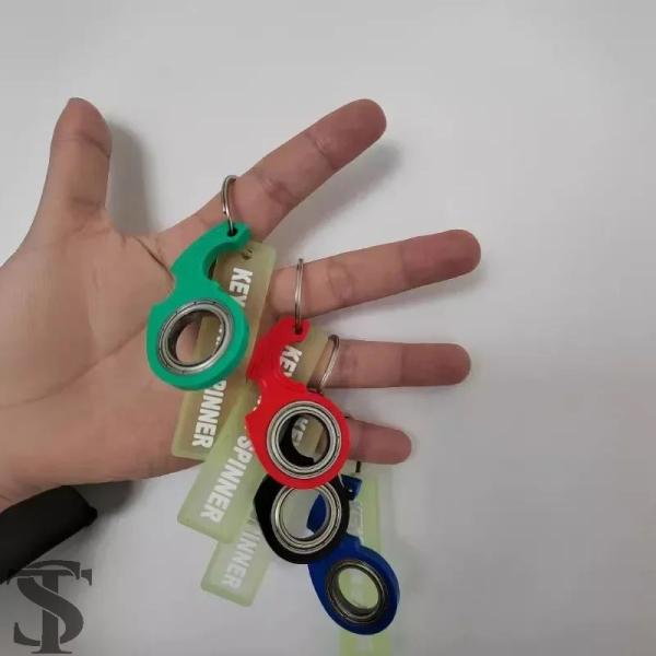 並行輸入品 1 個新 KARAMBIT スピナーフィンガースイベル爪ナイフキーホルダー金属粒子テクス...