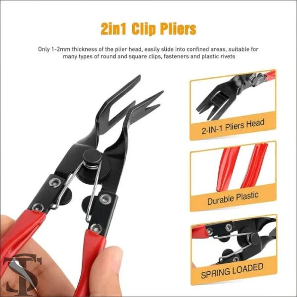 【並行輸入品】ヘッドライトリペア取り付けツールトリムクリップ除去プライヤーバンドアパネル筋膜ダッシュ...