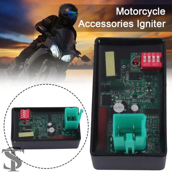 並行輸入品 プログラマブル CDI バイク LGNITION 4 ピン DC CDI レーシングボッ...
