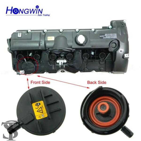 並行輸入品 OE 11127552281 PCV バルブ BMW N52 バルブキャップ膜 BMW ...