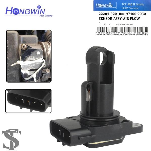 並行輸入品 22204-22010 197400-2030 MAF 質量エア流量センサートヨタサイオ...
