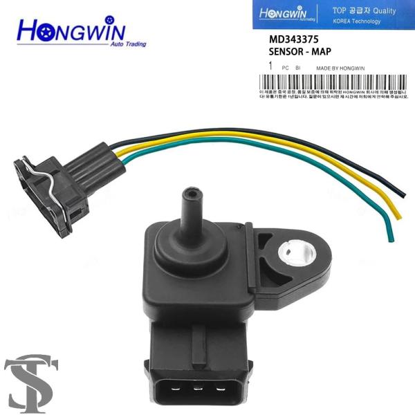 並行輸入品 MD343375 インテークマニホールド絶対圧 MAP センサー三菱ミラージュ 1.5L...