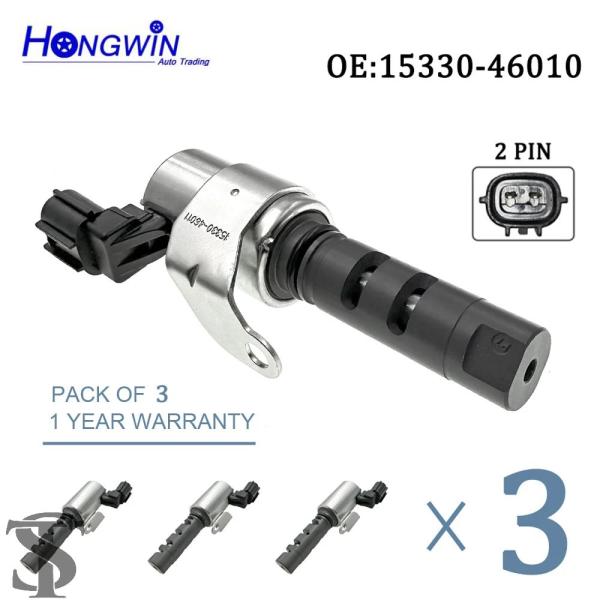 並行輸入品 3 個カム可変バルブタイミング制御ソレノイド VVT レクサス GS300 IS300 ...