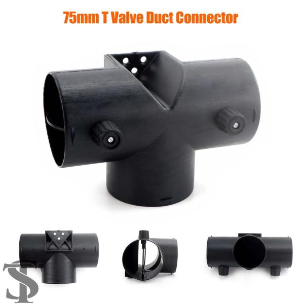 並行輸入品 75 MM 2 VAVLES フラップエアディーゼルパーキングヒーターベントダクト T ...