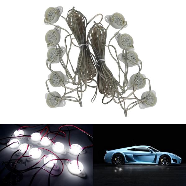 並行輸入品 アンダーカーグロー 90 LED パドルアンダーボディスポットライトランプ グラウンドエ...