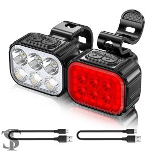 並行輸入品 充電式自転車ライト ロードマウンテンバイク用テールライト 長寿命サイクリングランプ 防水MTBライト 自転車部品