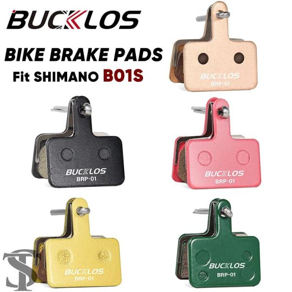 並行輸入品 BUCKLOS BRP-01 ディスクブレーキパッド 樹脂半金属 SHIMANO B01...
