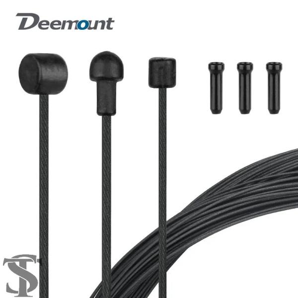 並行輸入品 自転車用PTFEコーティングステンレスコアワイヤー MTBロードバイク用亜鉛メッキカーボ...